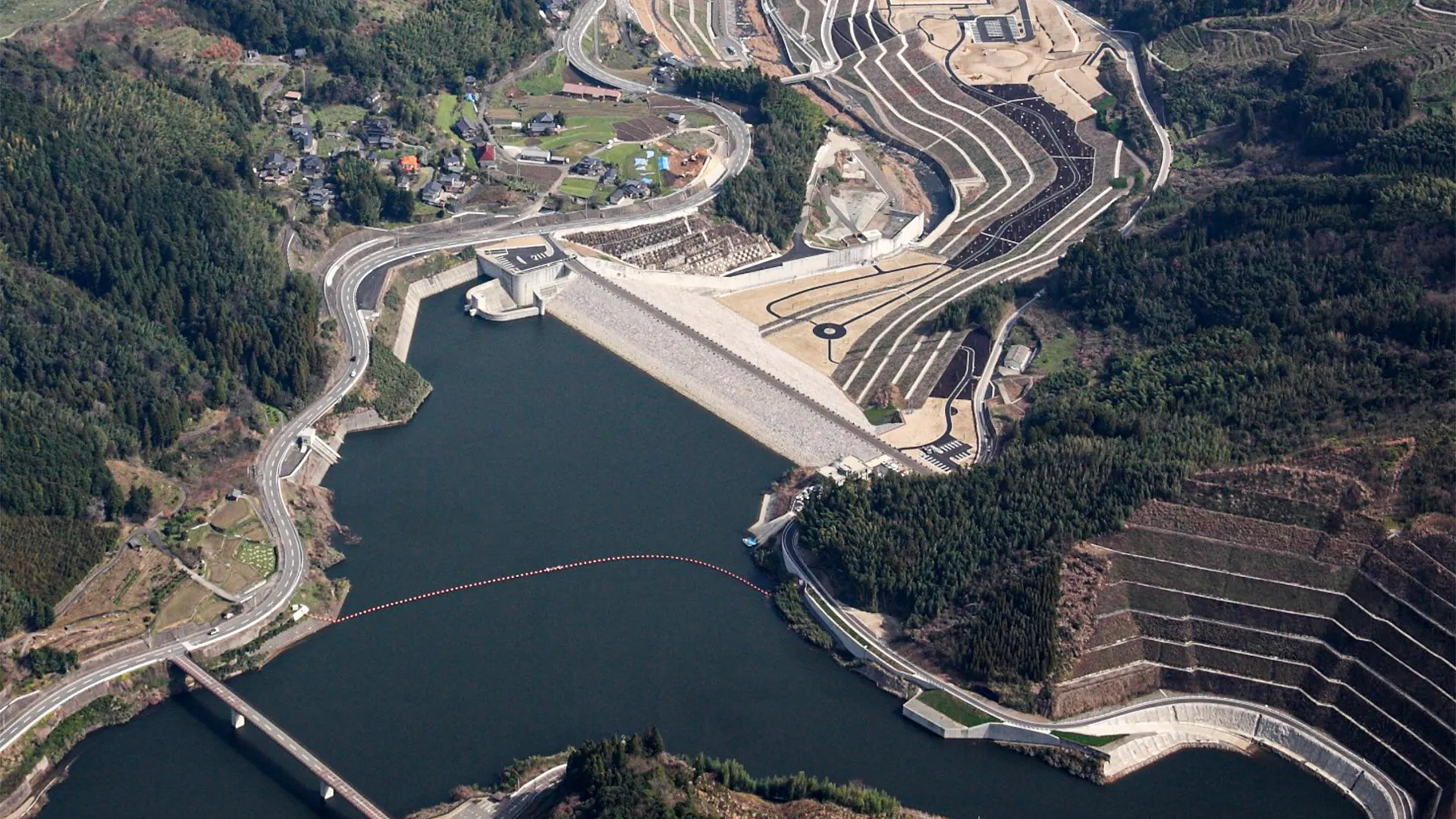 藤波ダム建設工事