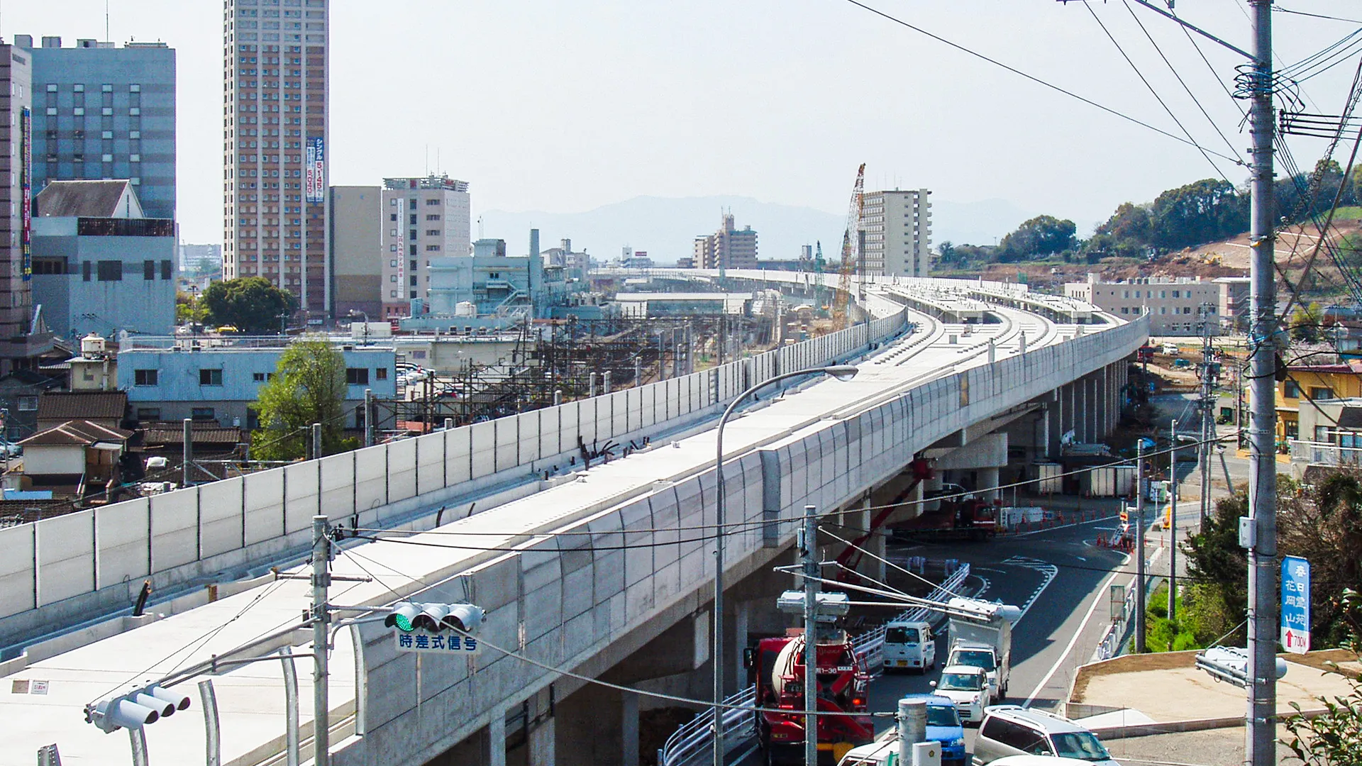 九州新幹線熊本駅付近鉄道高架化工事